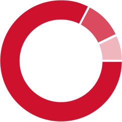 financial pie chart
